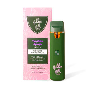 Hidden Hills Night Night Blend D9 2G Disposable Purplato Zyrup