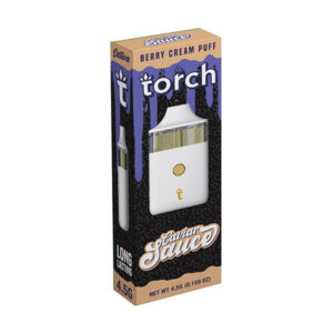 Torch CaviarSauce BerryCreamPuff