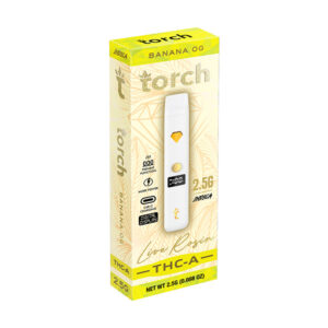 Torch Live Rosin 2.5G disposable Banana OG