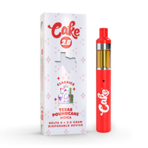 Cake Delta 8 Disposable Vape | 2g | Texas Pound Cake