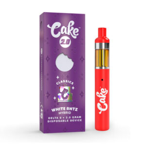 Cake Delta 8 Disposable Vape | 2g | White Runtz