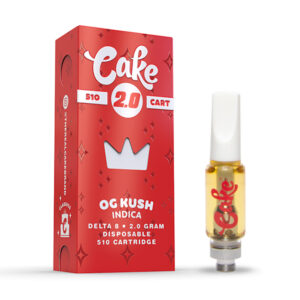 Cake 2g Delta-8 510 Cartridge | OG Kush – Indica