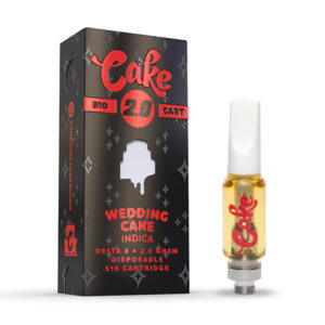 Cake 2g Delta-8 510 Cartridge | Wedding Cake – Indica