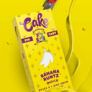 Cake Delta 8 510 Cartridge | 1g | Banana Runtz