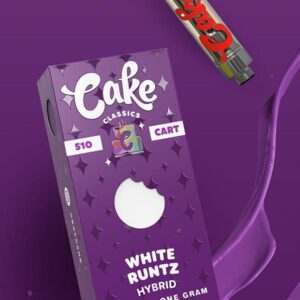 Cake Delta 8 510 Cartridge | 1g | White Runtz – Hybrid