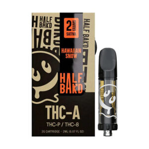 half bakd 2g thc a cartridge HawaiianSnow