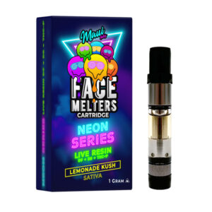 maui labs neon series cartridge lemonade kush