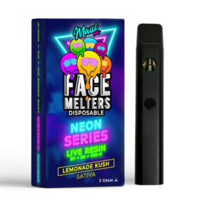 maui labs neon series disposable vape lemonade kush