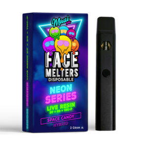 maui labs neon series disposable vape space candy