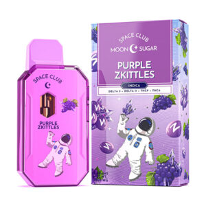 space club moon sugar 3g disposable purple zkittles