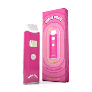 space gods live rosin disposable vape pink star shower