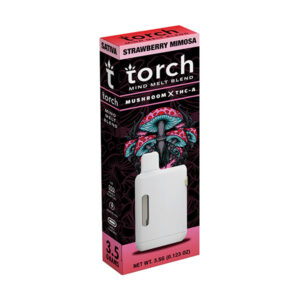 torch mind melt 35g black series mushrooms x thca disposable strawberry mimosa