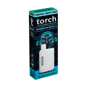 torch mind melt 35g black series mushrooms x thca disposable tropical trippy twist